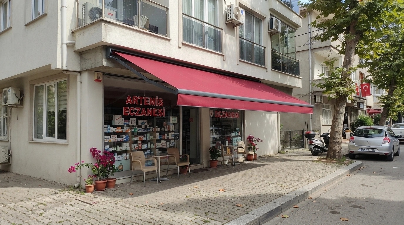 Kuşadası Mafsallı Tente uygulaması